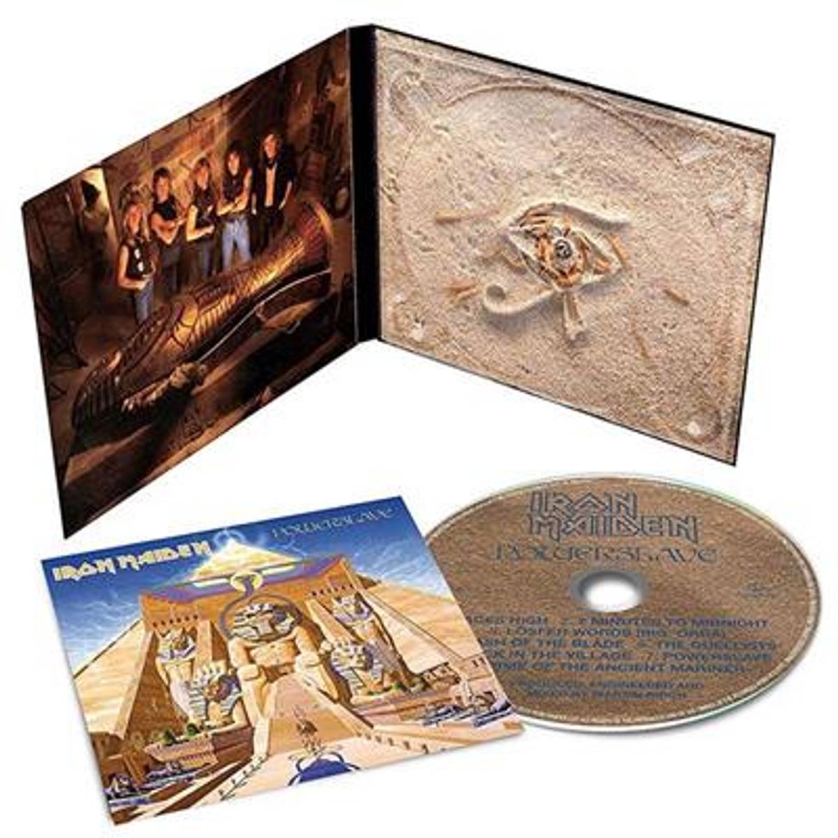 Iron Maiden Powerslave Remastered (CD) Powermaxx.no