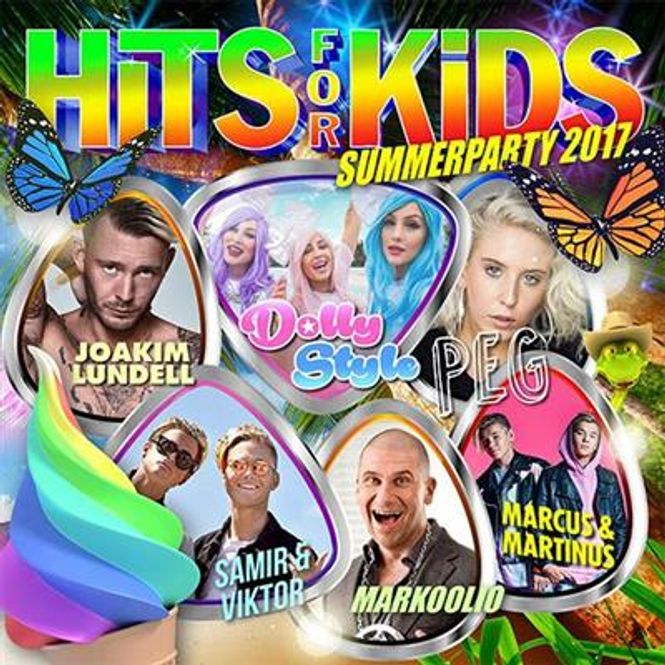Hovedbilde Hits For Kids Summerparty 2017 (CD)