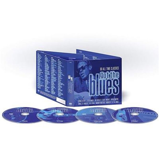 Hovedbilde Got The Blues - 80 All Time Classics (4CD)
