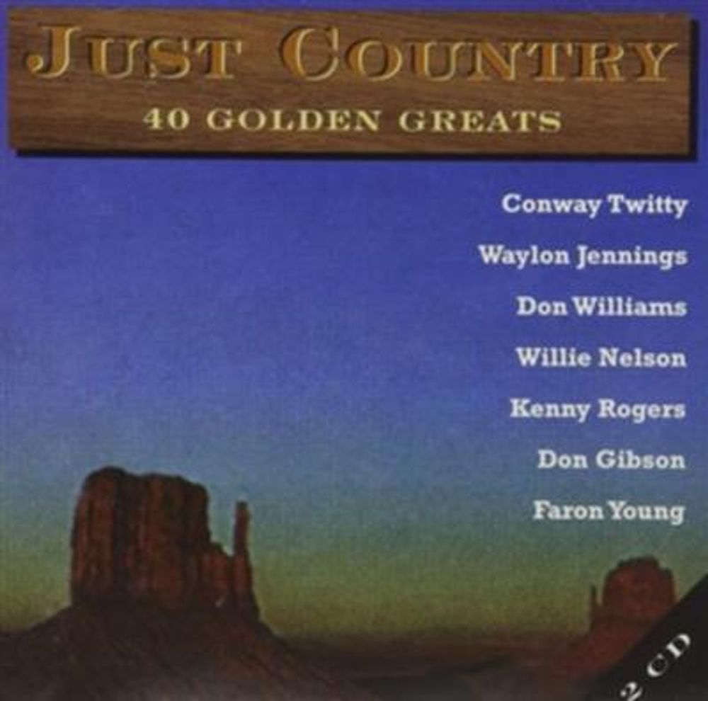Just Country - 40 Golden Greats (2CD) - Diverse Artister