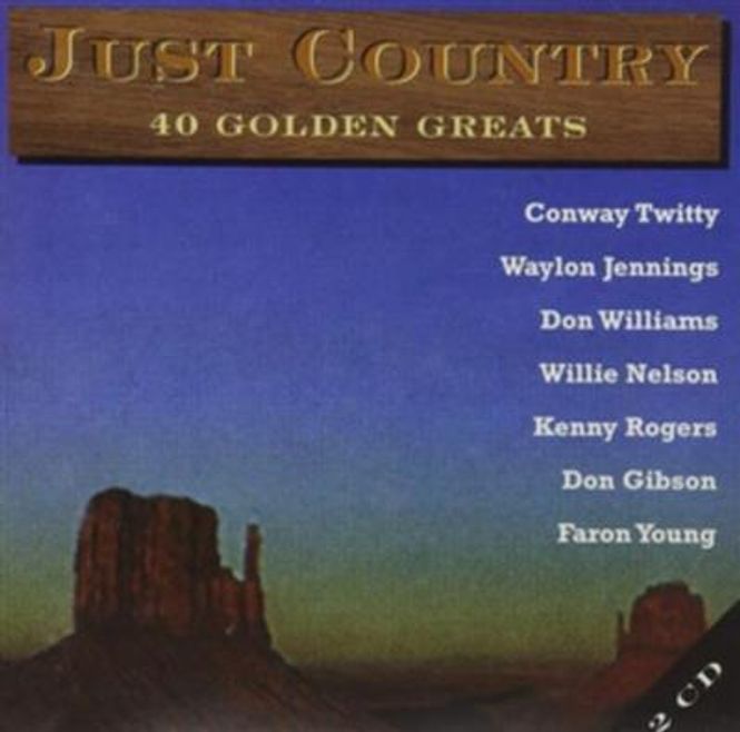 Hovedbilde Just Country - 40 Golden Greats (2CD) - Diverse Artister