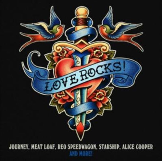 Hovedbilde Love Rocks - Diverse Artister (CD)