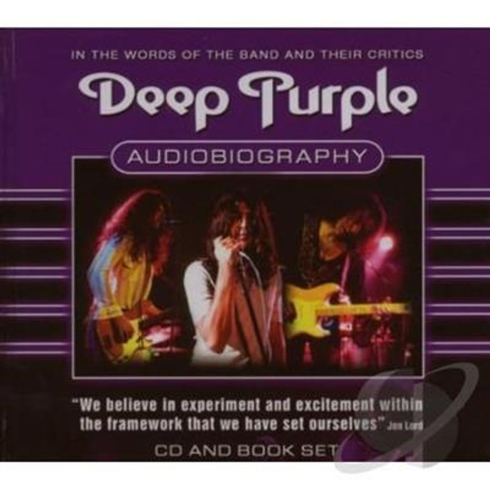 Deep Purple - Audiobiography (CD+Bok)