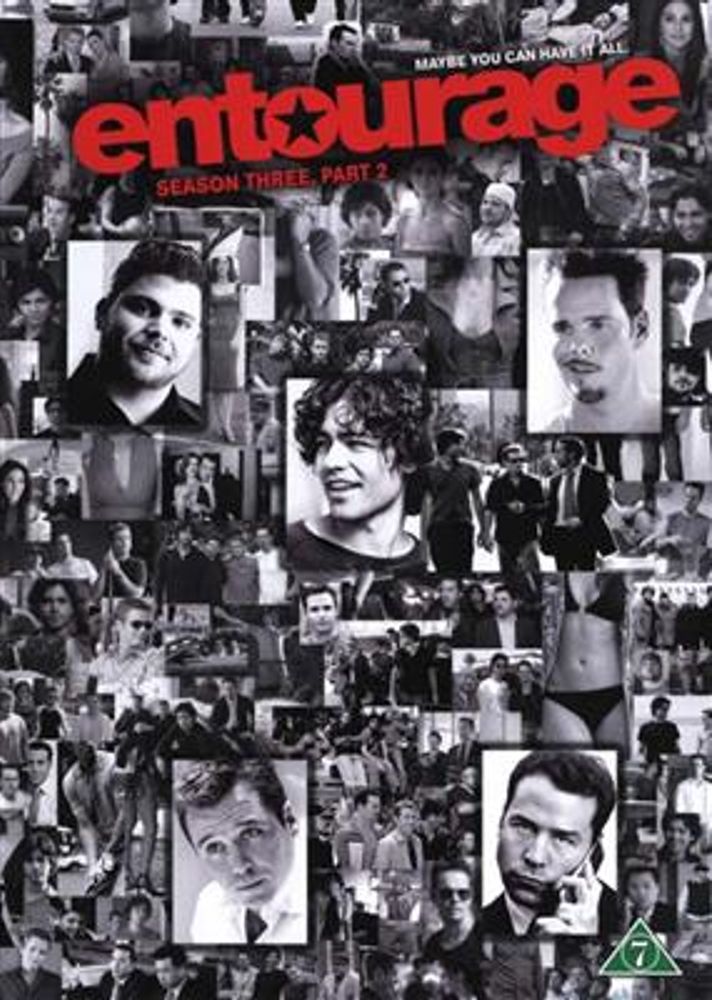 Entourage - Sesong 3 Del 2 (DVD)