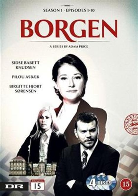 Hovedbilde Borgen - Sesong 1 (DVD)