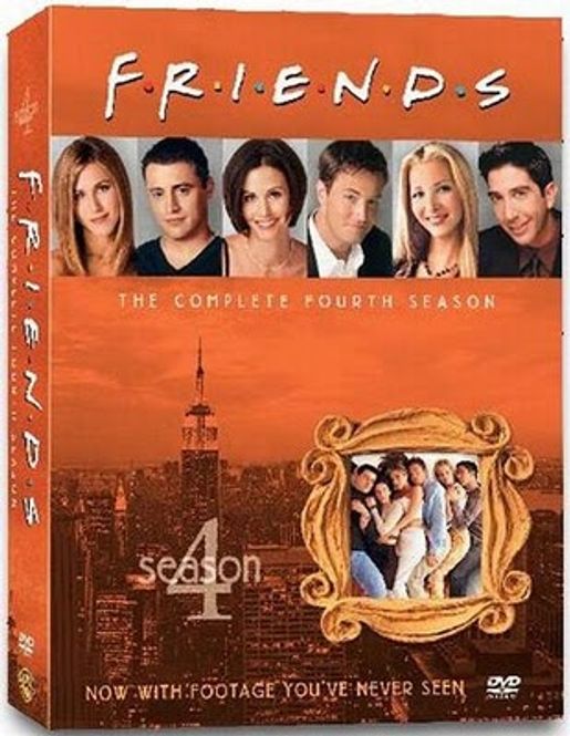 Hovedbilde Venner For Livet (Friends) - Sesong 4 (DVD)