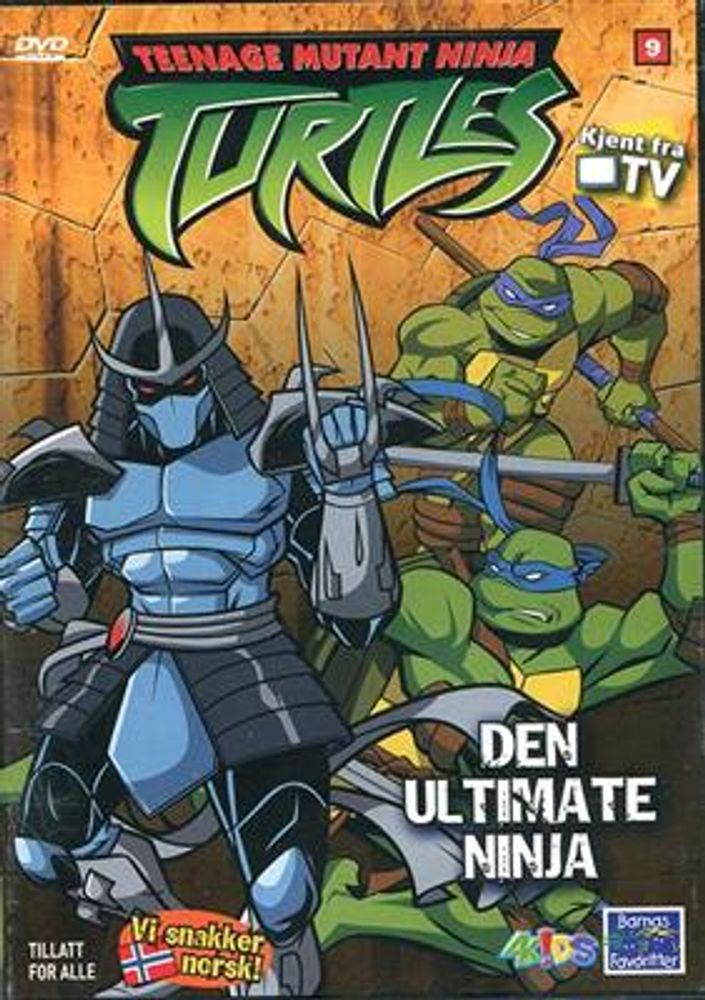Teenage Mutant Ninja Turtles 9 - Den Ultimate Ninja (DVD)