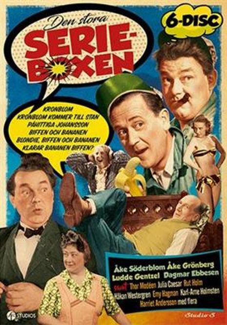 Hovedbilde Den Stora Serieboxen (DVD-6disc)
