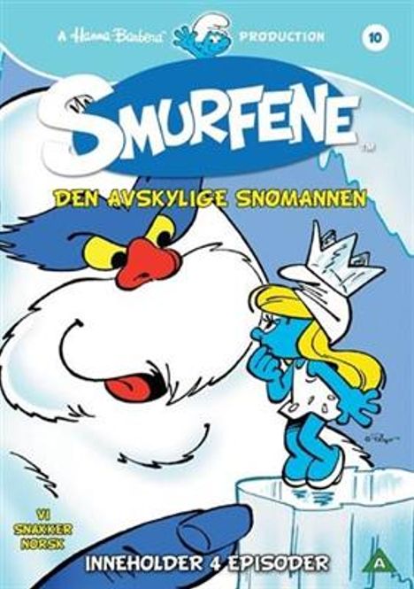 Hovedbilde Smurfene 10 - Den Avskyelige Snømannen (DVD)