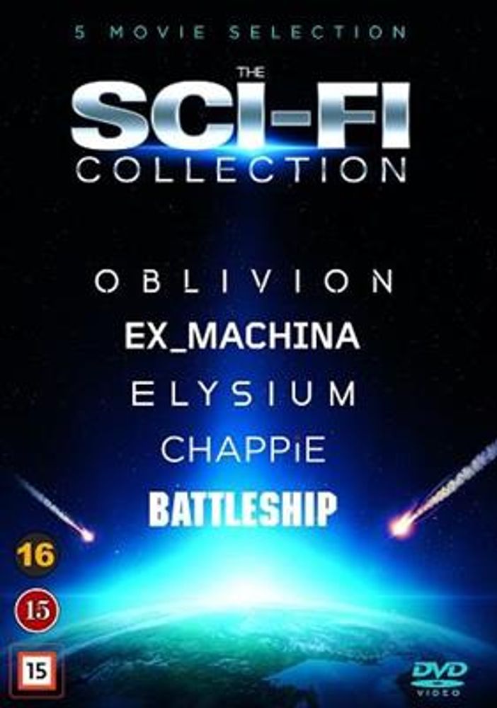 The Sci-Fi Collection (DVD) 5 filmer i en boks