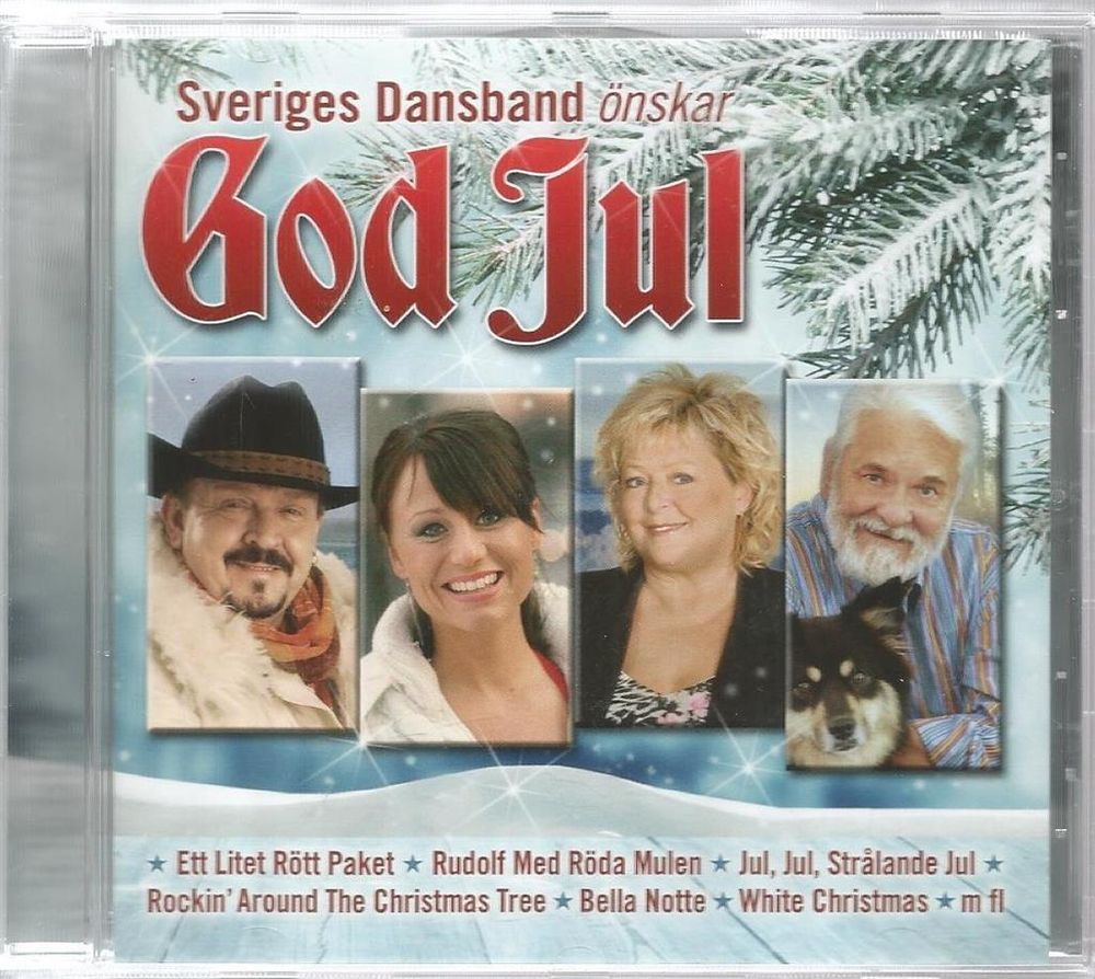 Svenska Dansband Önskar God Jul (CD)