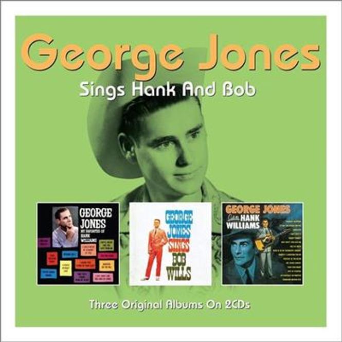 Hovedbilde George Jones - Sings Hank And Bob (2CD)