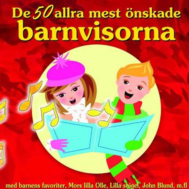 Hovedbilde De 50 Allra Mest Önskade Barnvisorna (2CD) Svenske ...