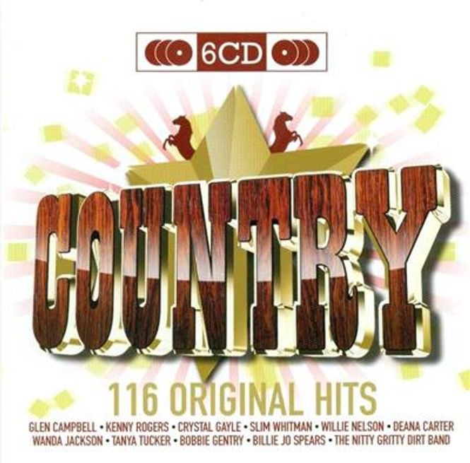 Hovedbilde Original Hits - 122 Country Hits (6CD) Diverse artister
