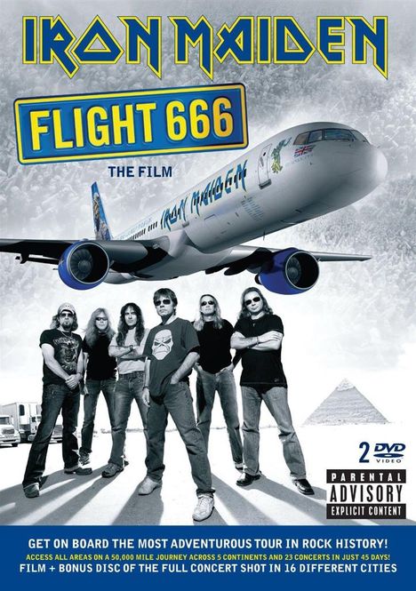 Hovedbilde Iron Maiden - Flight 666: The Film (2DVD)