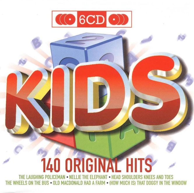 Hovedbilde Kids 140 Original Hits (6CD) Diverse artister