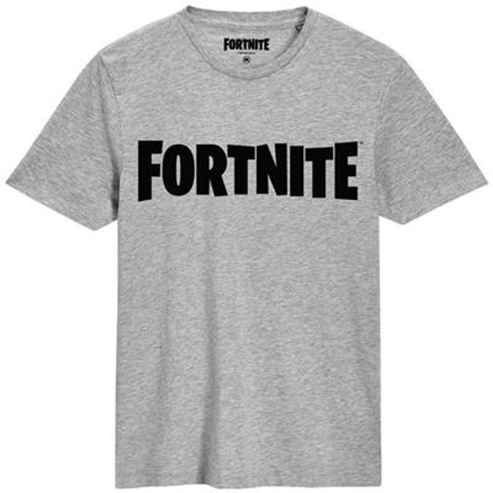 FORTNITE Grey Logo Tee Youth 7-8 years