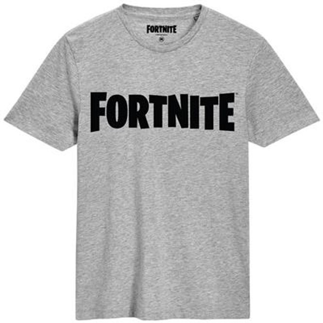 Hovedbilde FORTNITE Grey Logo Tee Youth 7-8 years