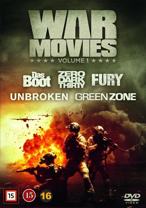 Hovedbilde War Movies Box - Vol. 1 (DVD)