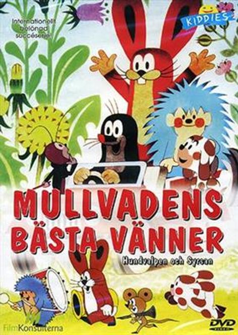 Hovedbilde Moldvarpens Bestevenner: Hundevalpen og Siriss (DVD)