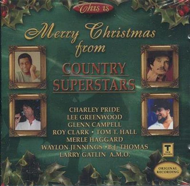 Hovedbilde Merry Christmas From Country Superstars - Diverse Artister ...