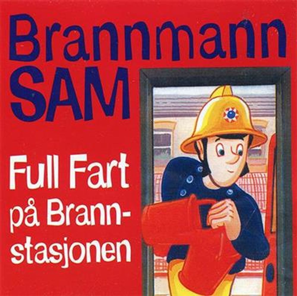 Brannmann Sam - Full Fart på Brannstasjonen (Lydbok-CD)