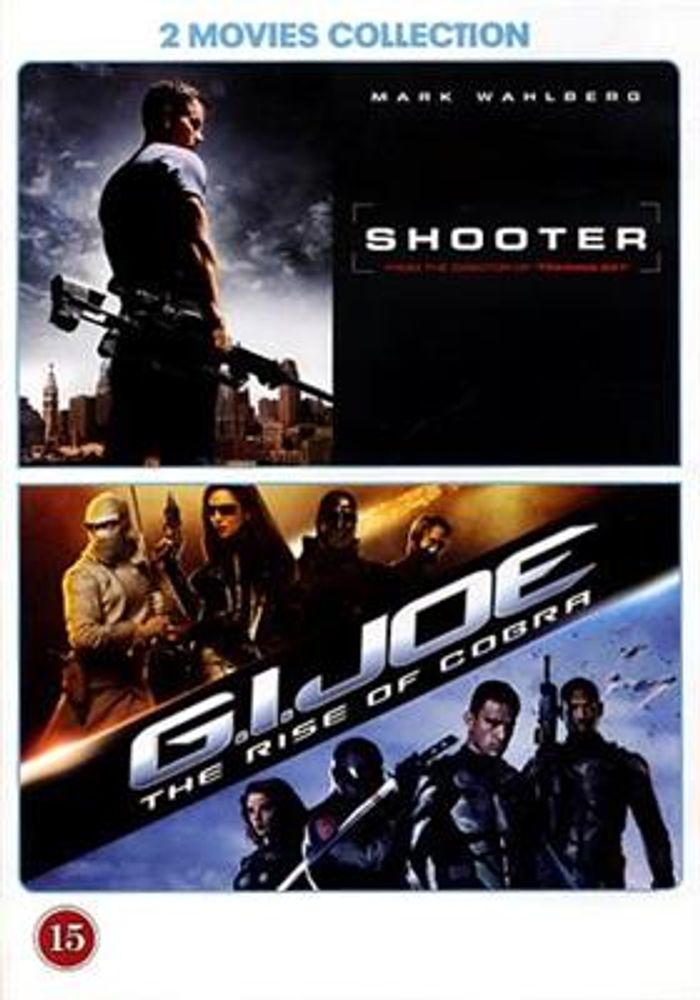 Shooter / G.I. Joe (DVD) 2 filmer i En