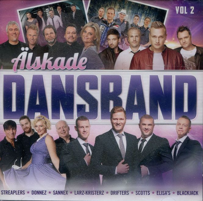 Hovedbilde Älskade Dansband vol 2 (CD) Diverse artister