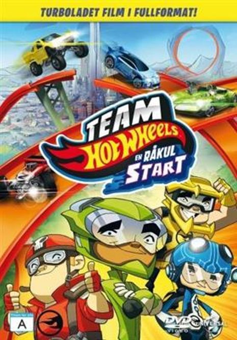 Hovedbilde Team Hot Wheels - En Råkul Start (DVD) Inkludert Lekebil