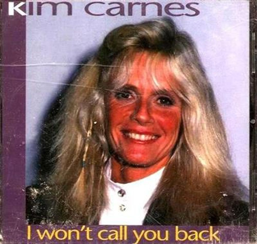 Kim Carnes - I Won't Call You Back (CD)
