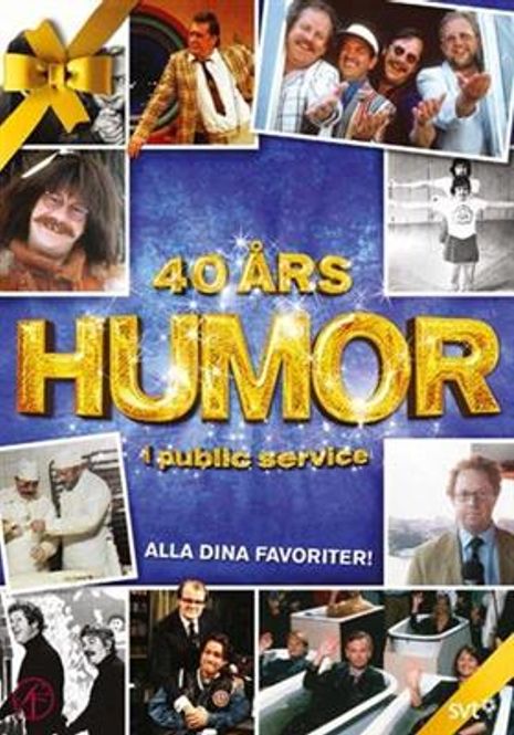 Hovedbilde 40 års Humor i Public Service (DVD)