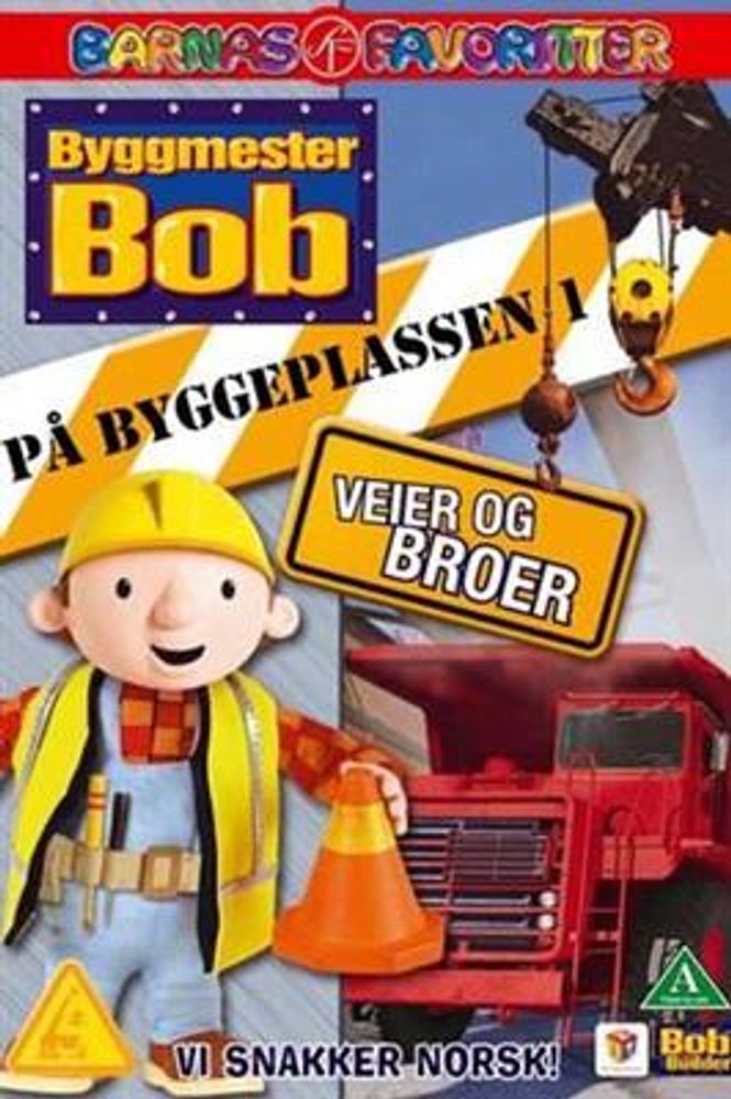 Byggmester Bob På Byggeplassen 1 - Veier Og Broer (DVD)