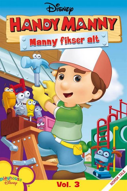 Hovedbilde Handy Manny - Manny Fikser Alt (DVD)