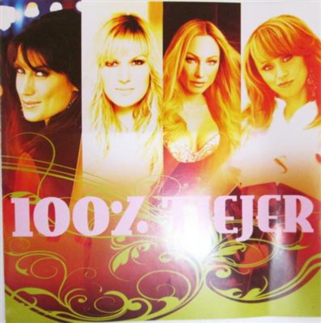 Hovedbilde 100% Tjejer (CD) Diverse artister