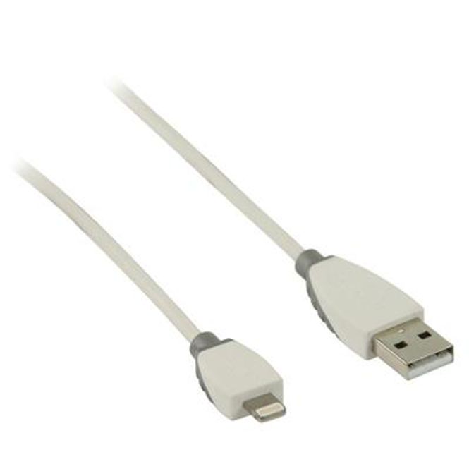 Hovedbilde USB-kabel For Synkronisering og Lading, USB A-hann - 8-pins ...