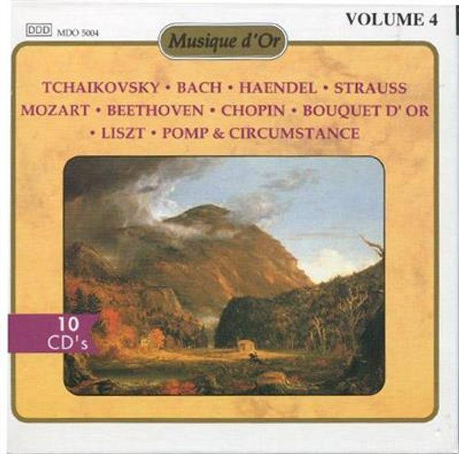 Hovedbilde Musique d'Or Volume 4 (10 CD-Box) Diverse artister