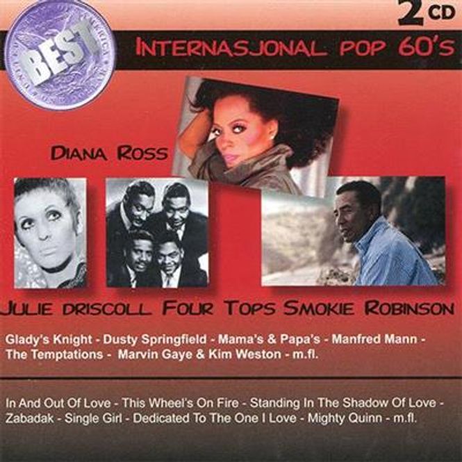 Hovedbilde Best Internasjonal Pop 60's (2CD) Diverse 60 talls artister