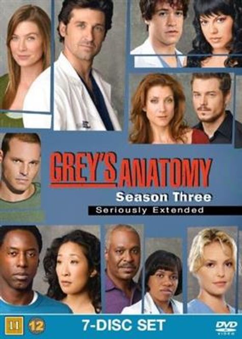 Hovedbilde Grey's Anatomy - Sesong 3 (DVD)