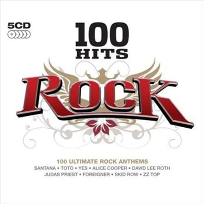 Hovedbilde 100 Hits Rock (5CD)