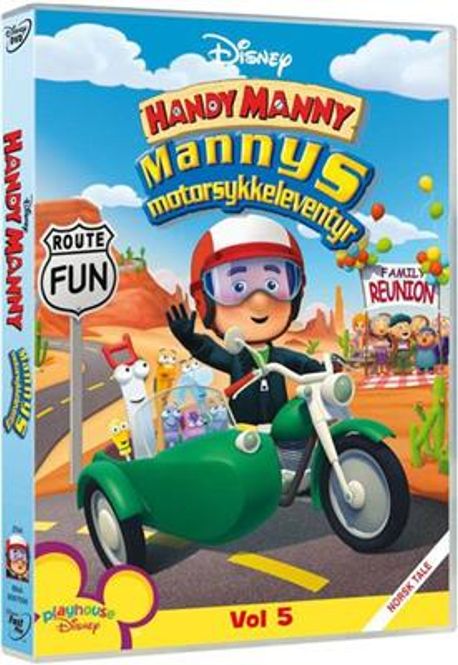 Hovedbilde Handy Manny - Mannys Motorsykkeleventyr (DVD)