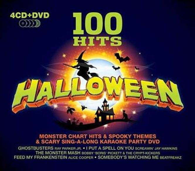 Hovedbilde 100 Hits - Halloween (4CD+DVD) Diverse artister