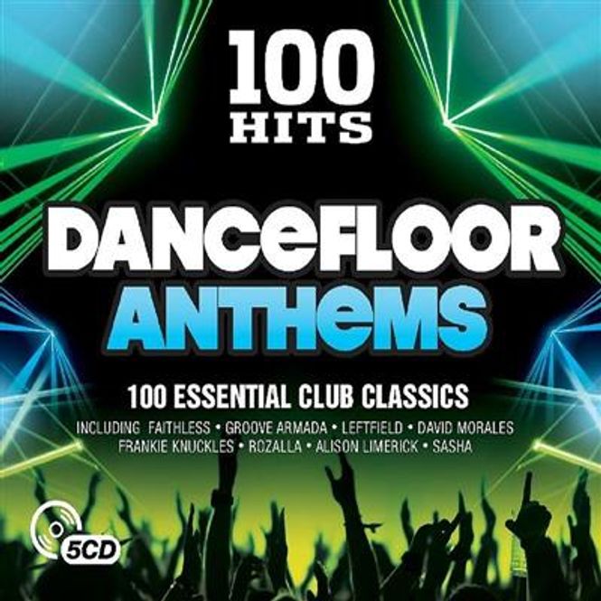 Hovedbilde 100 Hits - Dancefloor Anthems (5CD) Diverse artister