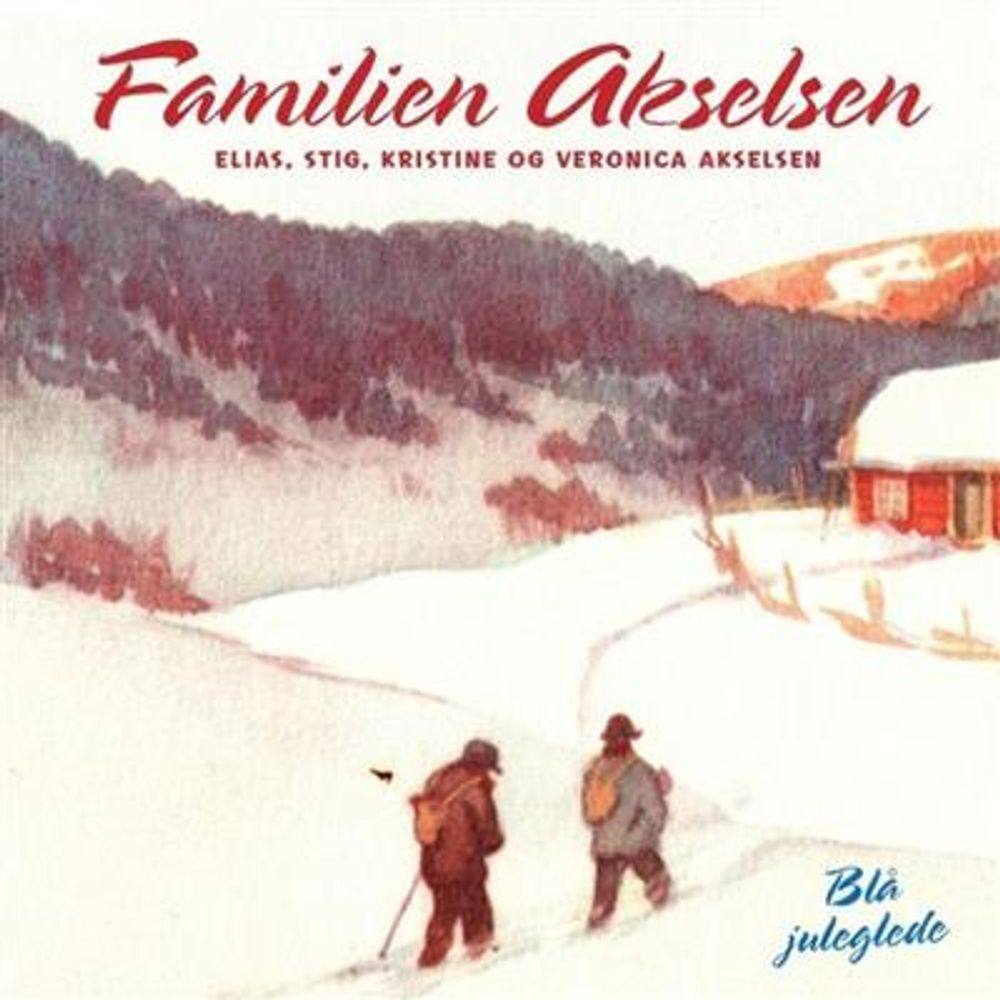 Familien Akselsen - Blå Juleglede (CD)