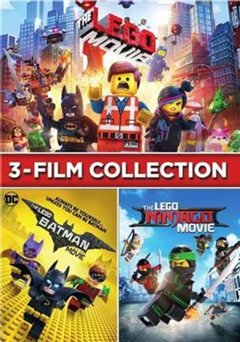 Hovedbilde LEGO: The Movies (DVD) 3 filmer i En