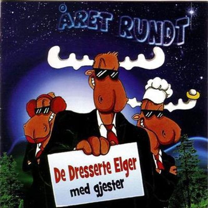 Hovedbilde De Dresserte Elger - Året Rundt (CD)