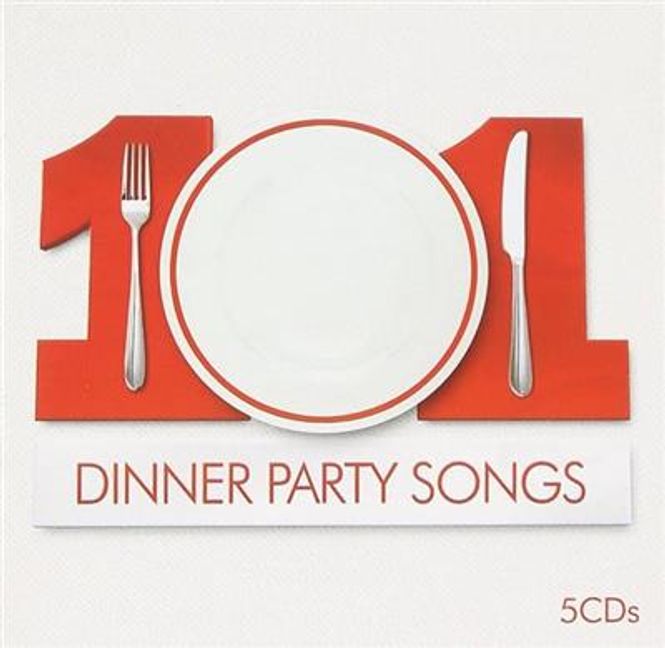 Hovedbilde 101 Dinner Party Songs (5CD) Diverse Artister
