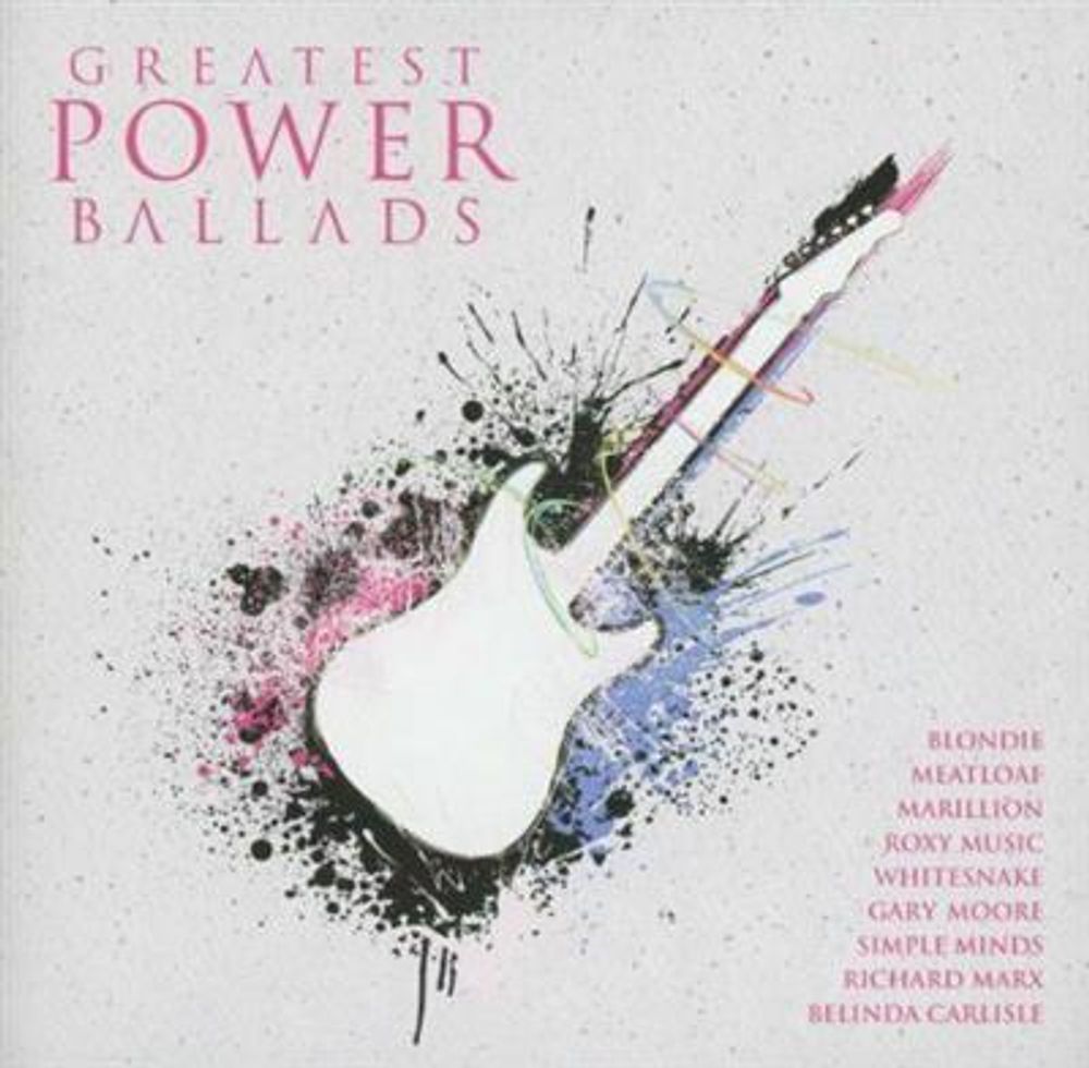 Greatest Power Ballads (CD) Diverse artister