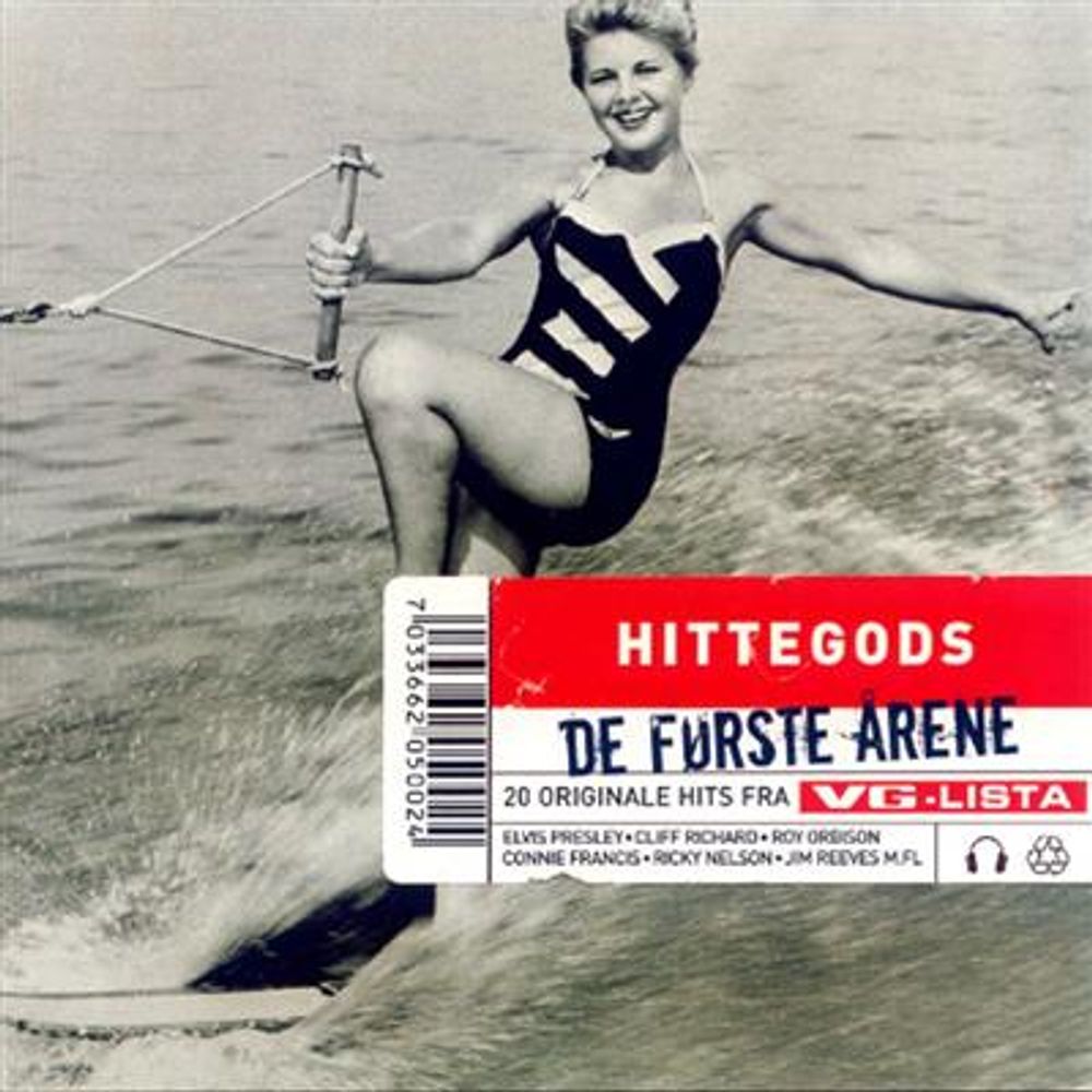 Hittegods De Første Årene 1958-1962 (20 Originale Hits Fra VG-lista) (CD)