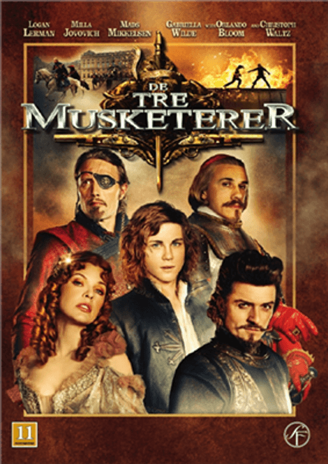 Hovedbilde De Tre Musketerer (2011) (DVD)