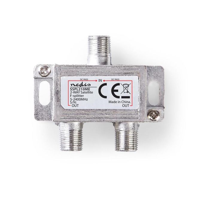 Hovedbilde F-Fordeler for Satellitt - Maks. 6,5 dB Demping - 5-2400 ...